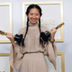 Chloe Zhao at the 93rd Academy Awards ceremony on April 25.